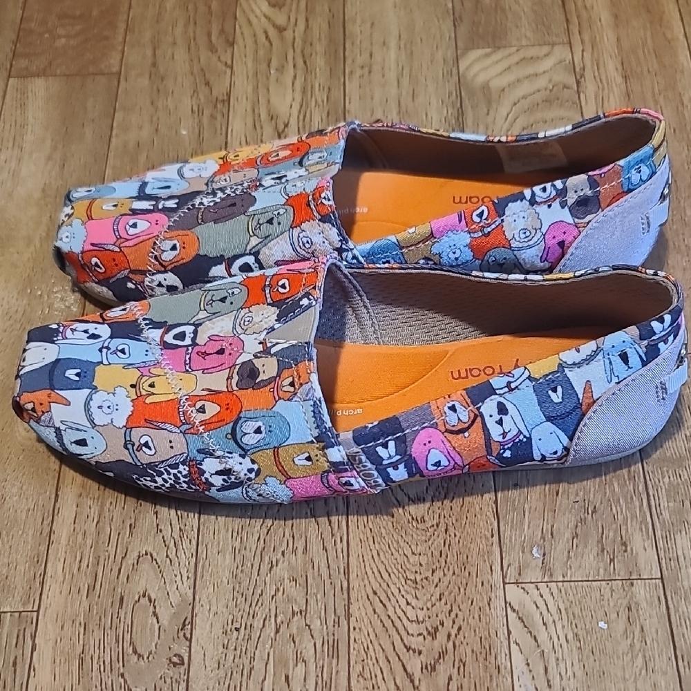 Skechers Colorful Dog Print Shoes (OCBB) - Picture 3 of 8